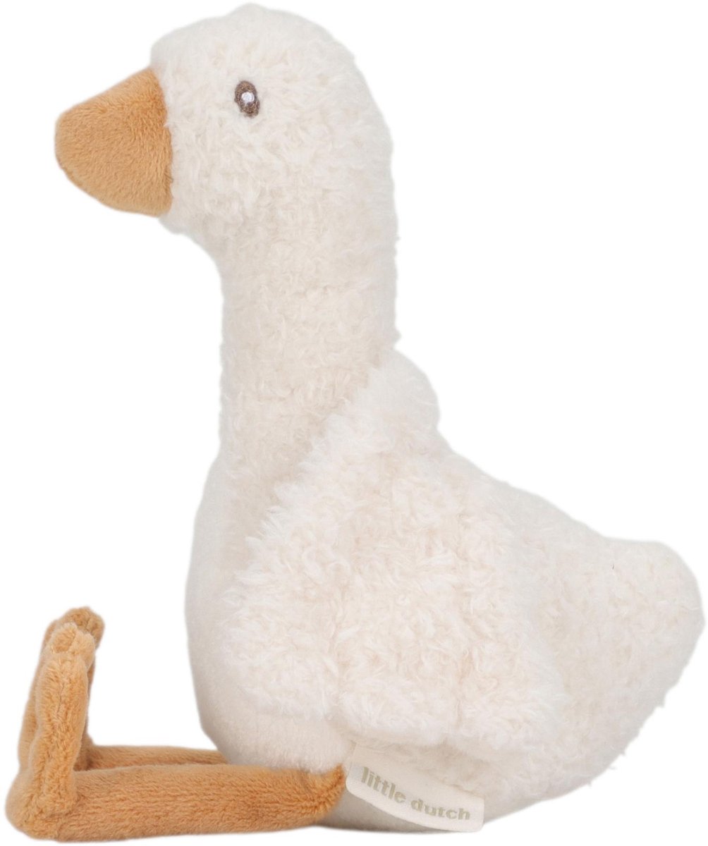 Little Dutch Newborn Naturals Knuffel Little Goose 17 cm — afbeelding 5