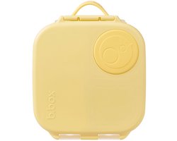 b.box Mini Lunchbox - Bentobox met 3 Vakken (2 Lekvrij) - Ideaal voor Peuters- Lunch & Snacks voor Kinderen - Voor een Heel Stuk Fruit - BPA-vrij