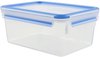 Tefal K30220 boîte hermétique alimentaire Rectangulaire 3,7 L Bleu, Transparent 1 pièce(s)