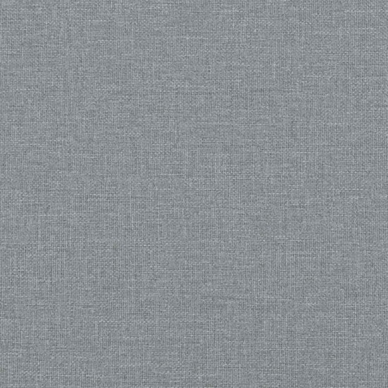 vidaXL - Canapé 3 places - Gris clair - 178 cm - Tissu