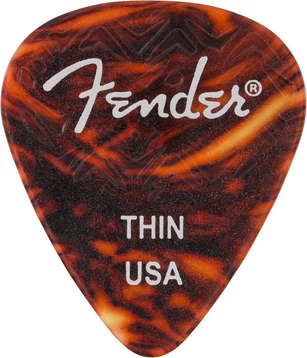 Gitaar Plectrums - Dunne Picks - Muziek Maken - Celluloïde Materiaal - 351 Vorm - Schildpad
