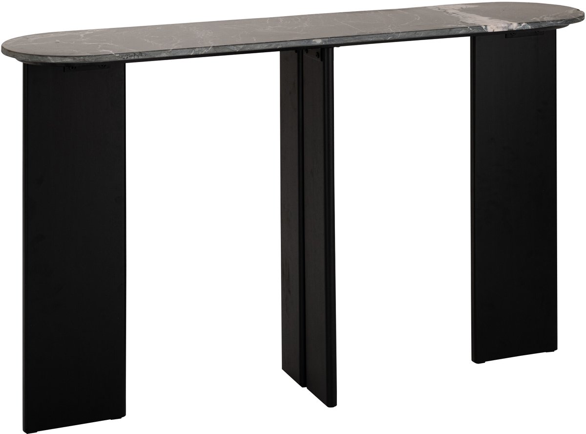 J-Line console Mathilder Marmer - steen - zwart