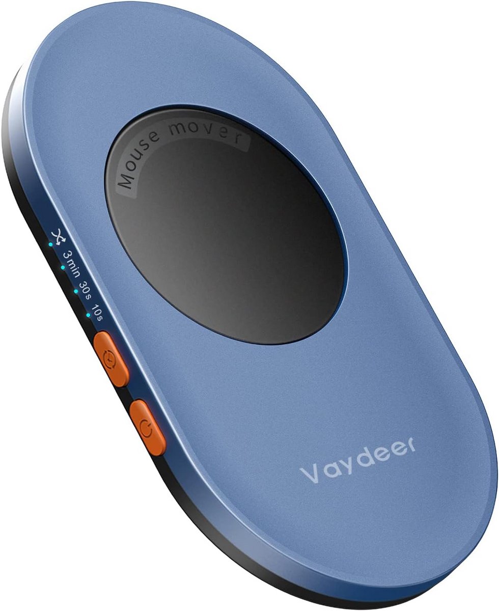 Muis Jiggler - Muis Mover - PC Actief Houden - Instelbare Timer - Ultra Slim Design