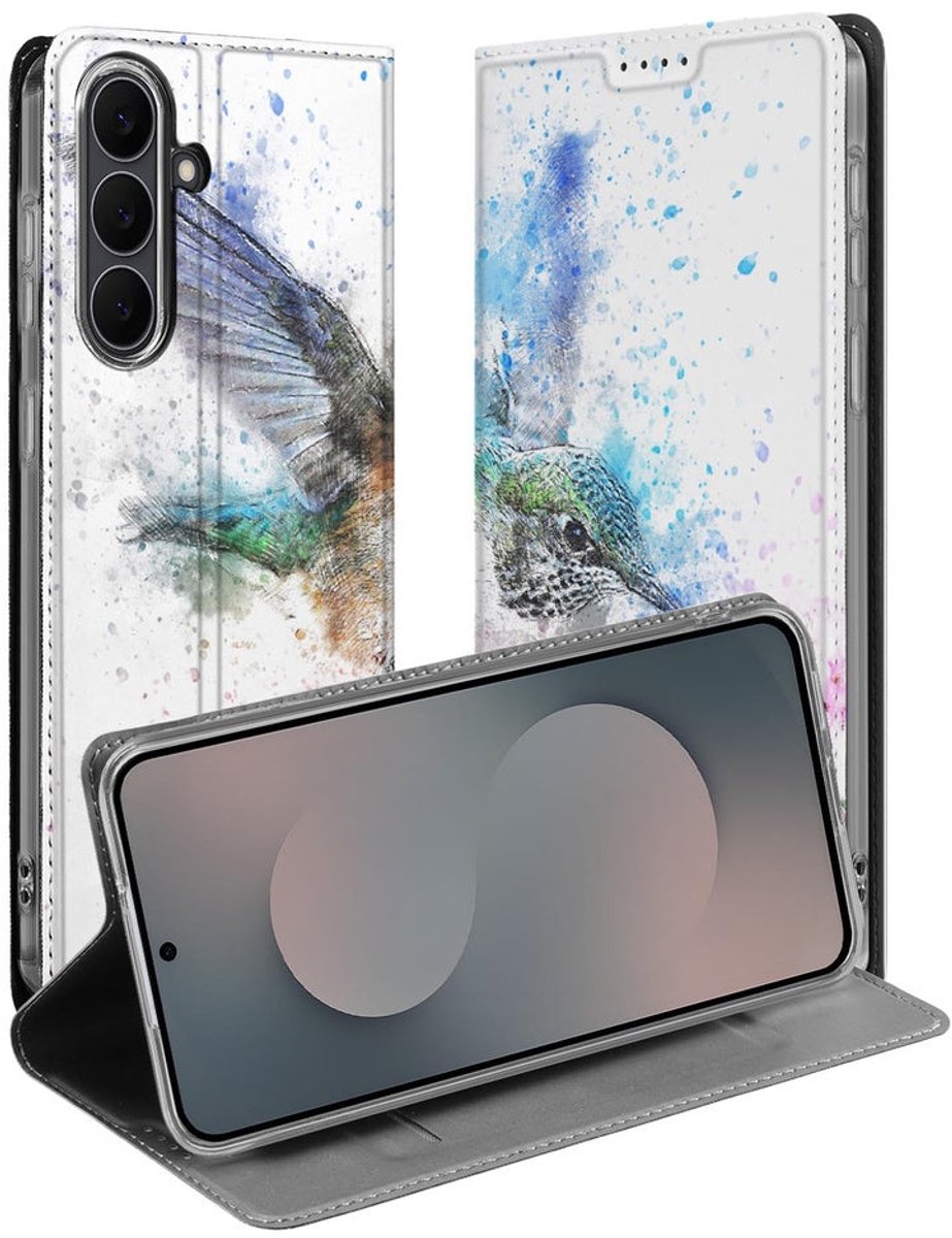 Samsung Galaxy S25 FE Smart Cover Hoesje Vogel