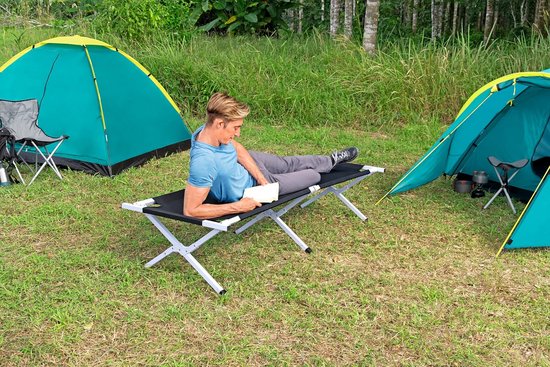 Grote Opvouwbare Campingbed/Luchtbed - 1,90m x 64cm - Fold 'N Rest — afbeelding 5