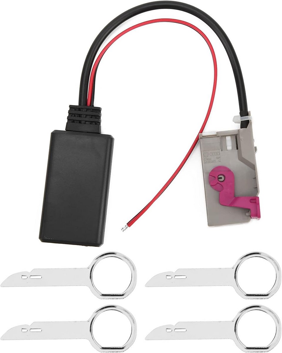 Bluetooth Audio Adapter Kabel voor Auto Navigatie AUX-IN Muziek Interface