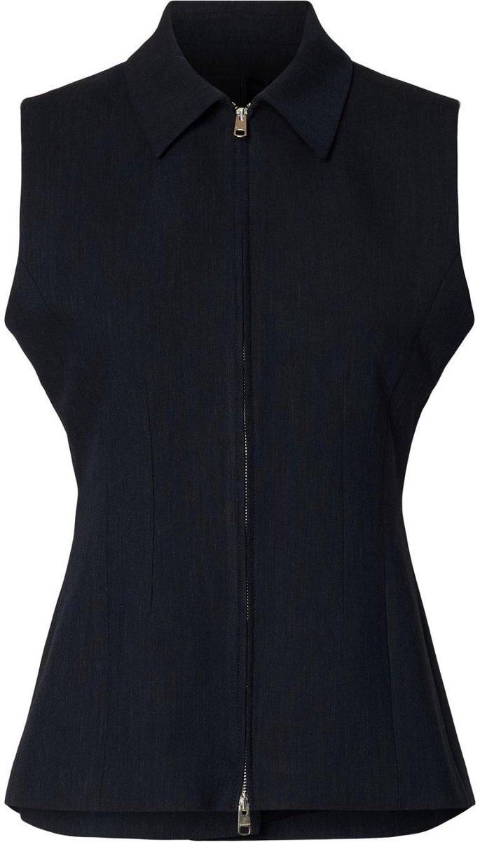 SLF Rita SL Zip Vest Dark Sapphire Melange