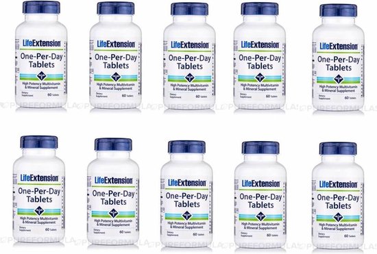 One-Per-Day Tablets, 5-pack | bol.com