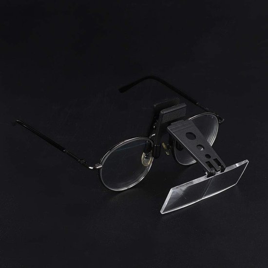 Magnifying Case Clip-on Glasses Magnifier - 1.5 x 2.5 x 3.5 x - Voor Fly Mounting - Lezen - Handwerken - Ambachten van Carson — afbeelding 2