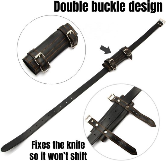Sword Holder Strap - PU Sword Holder met Strap - Katana Sword Holder voor Cosplay - Samurai Lovers van Merkloos	 — afbeelding 5