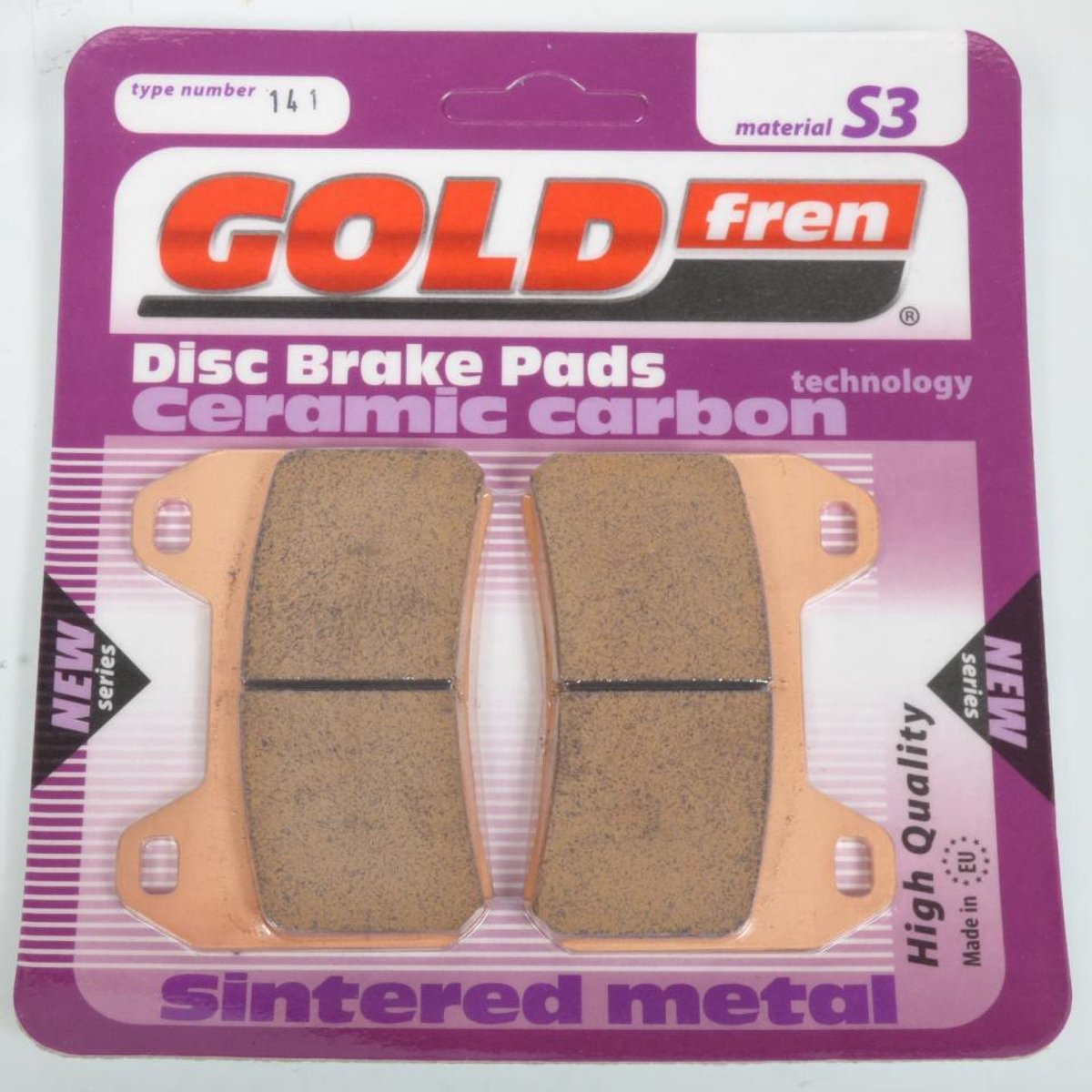 Plaquette de frein Gold Fren pour Moto Ducati 748 Testa Bassa Biposto 2007 AVG/AVD Neuf
