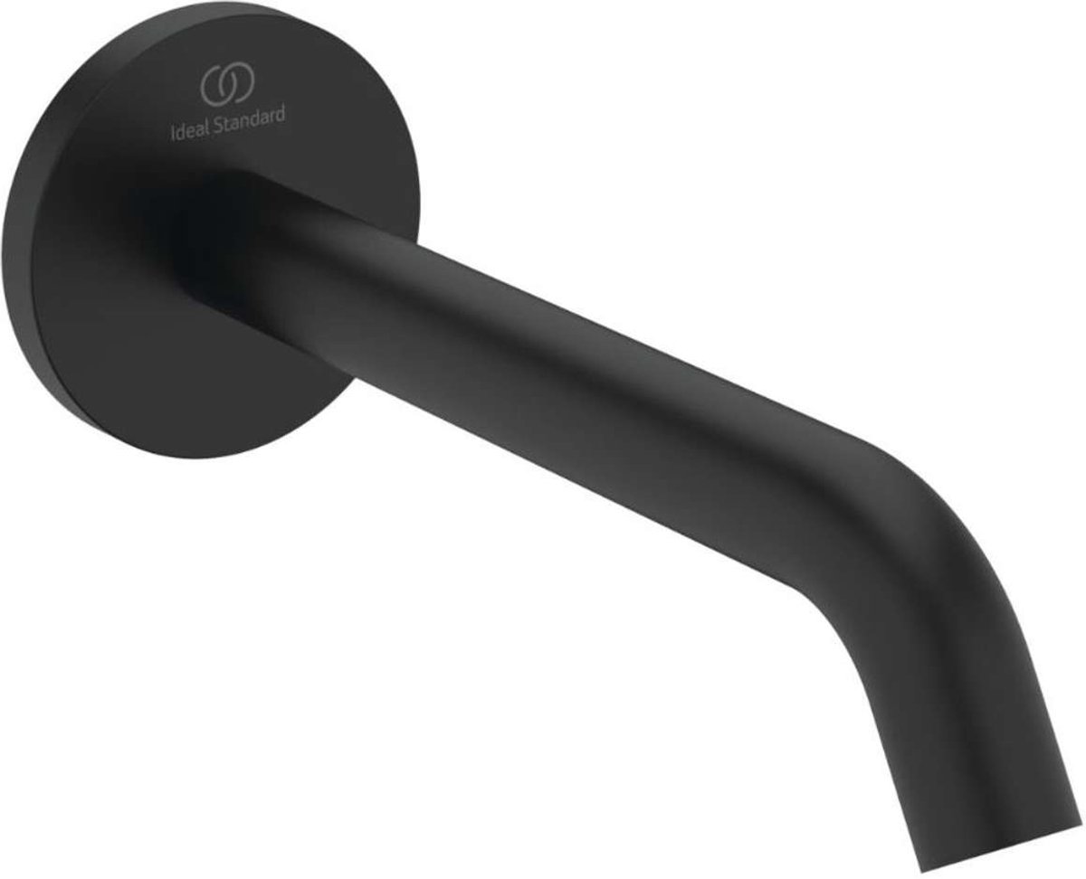Ideal Standard Ceraline Nuovo - Baduitloop, zijdeglans zwart BD973XG