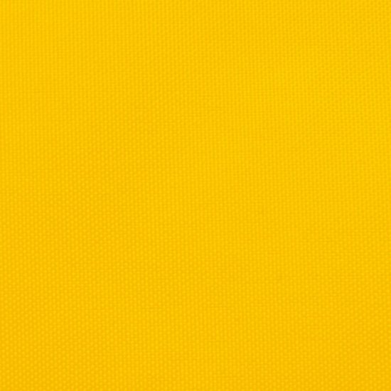 vidaXL Parasol rectangulaire 3 x 5 m Tissu Oxford Jaune