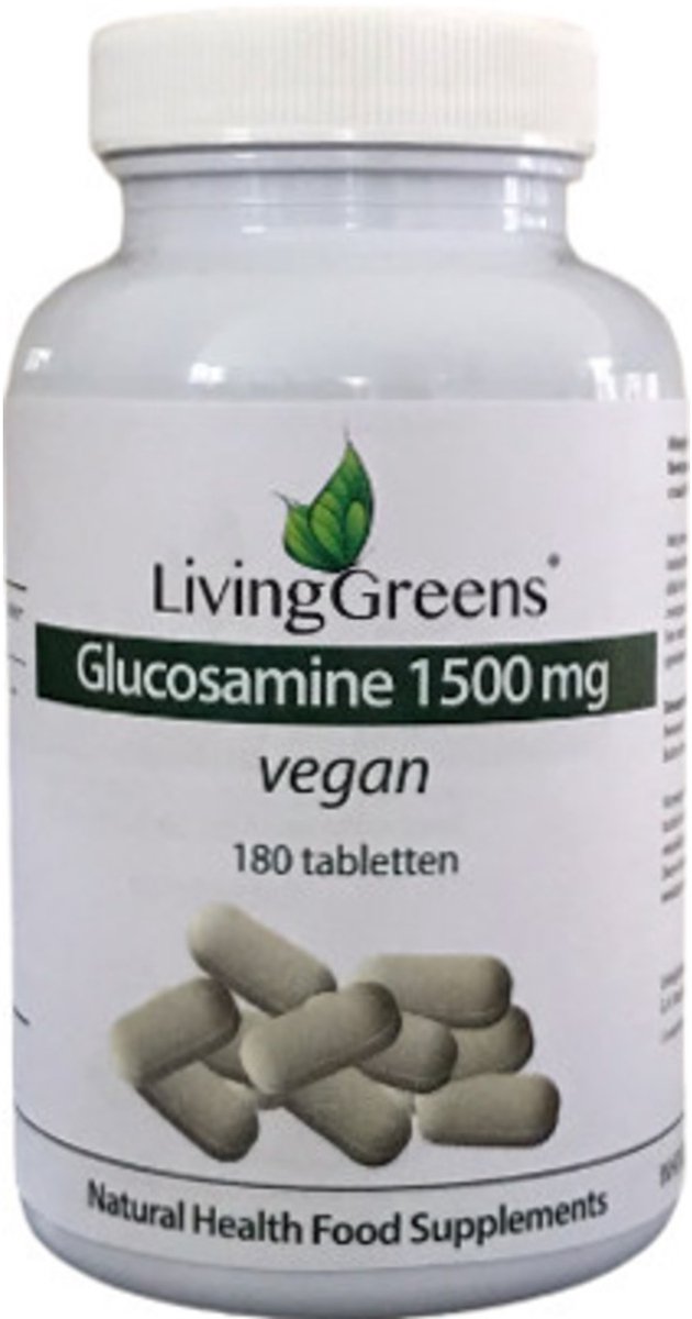 Livinggreens Glucosamine 1500 vegan 180 Tabletten