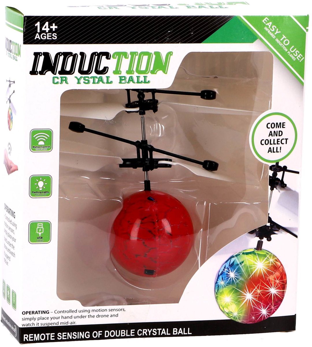 Crystal bal helikopter