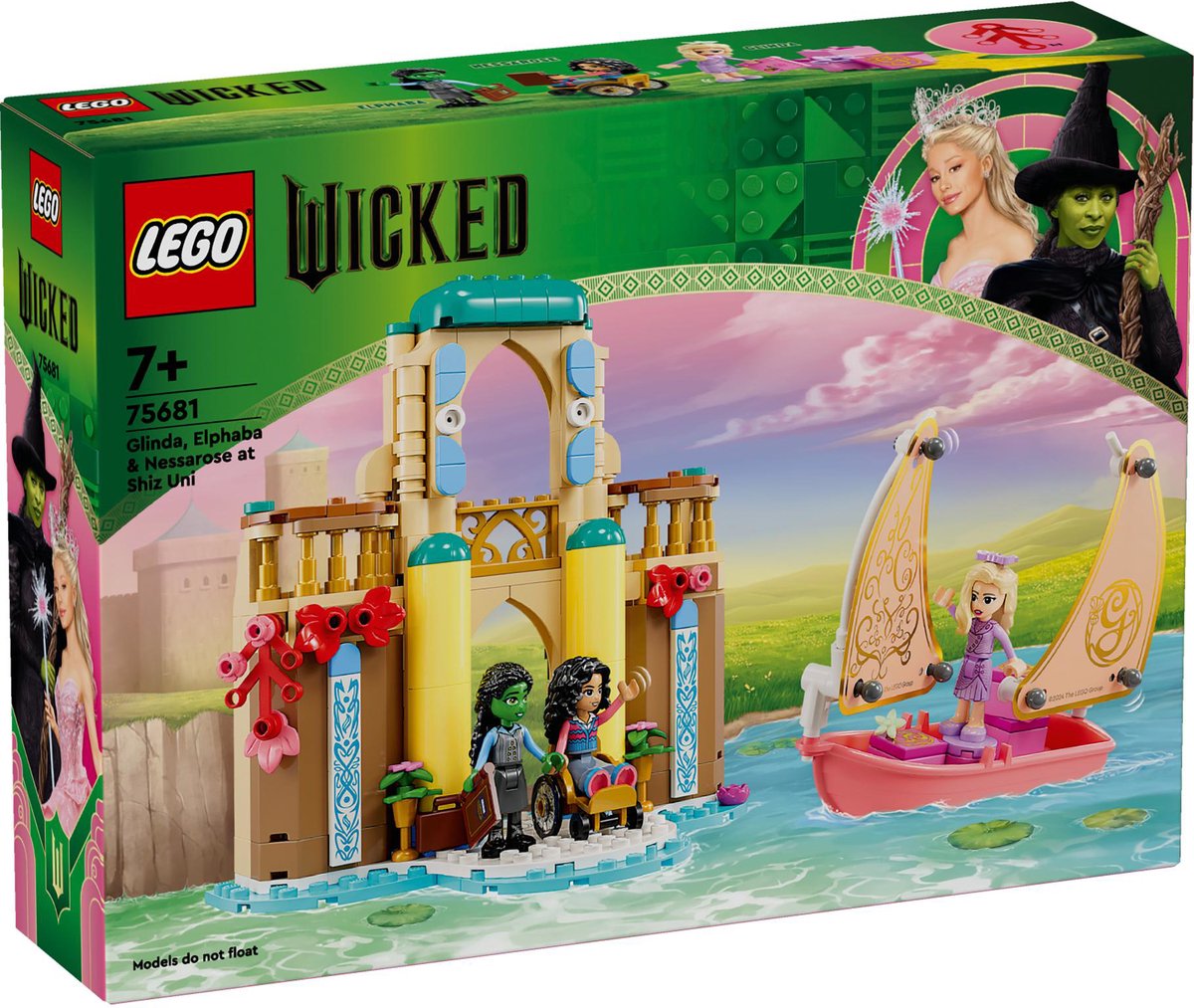 LEGO 75681 Wicked Glinda, Elphaba en Nessarose op