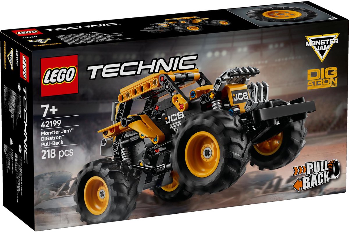 LEGO 42199 Technic Monster Jam Digatron Pullback