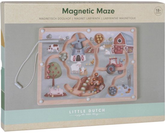 Little Dutch - Magnetisch Doolhof FSC - Little Farm