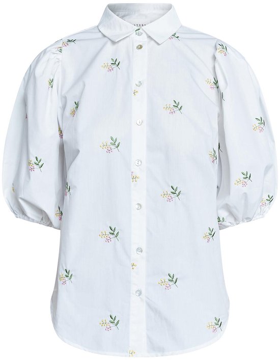 Chemisier SisterS point Ella Sh69 19067 White/fleur Femme Taille - XS