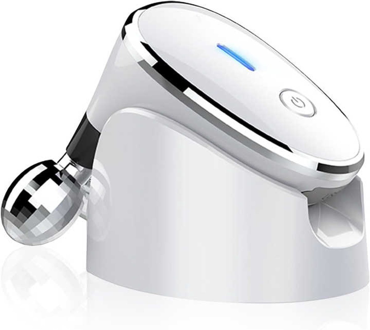Gezichtsliftapparaat, microstroom gezichtsmassager EMS gezichtsafslankapparaat Dubbele kop 3D gezichtsmassager Elektrische 5-snelheidsmodusaanpassing, voor huidversteviging en -verjonging
