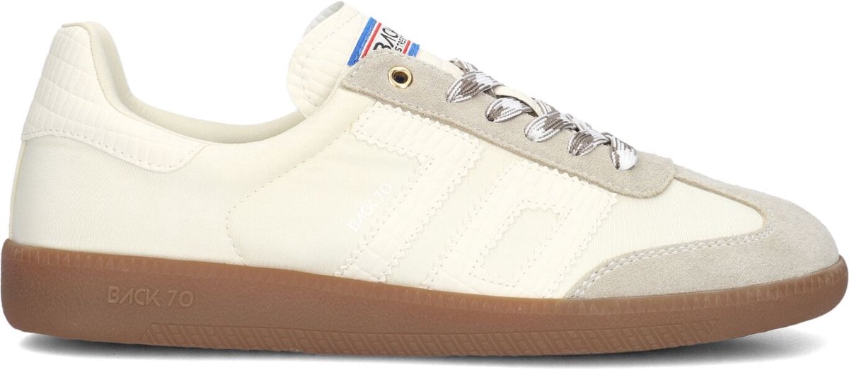 BACK70 Ghost Sneakers - Leer - Dames - Wit - Maat 42