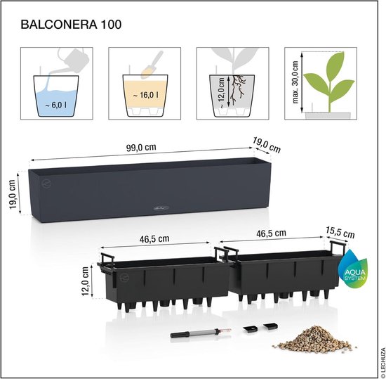 CUBETO Stone steengrijs - | PlantClick | CollectClick C.V