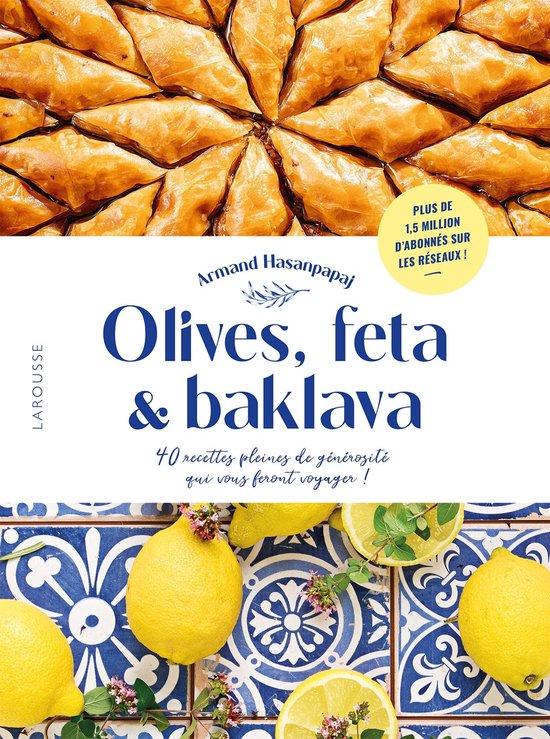 Olives, feta & baklava - cover