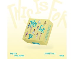 Twice - This Is For (CD) (CONFETTI Version)
