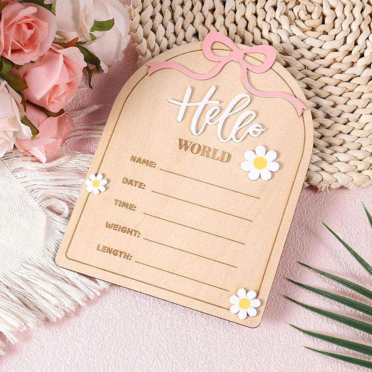 Welkomstbord Blue babyshower - Jetjes & Jobjes