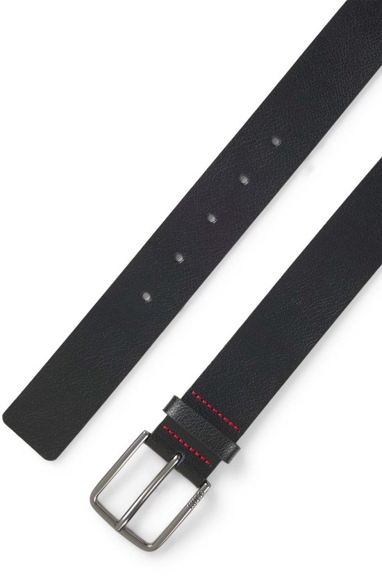 HUGO Heren Gerik-Lam Sz35 riem van leer met gesp
