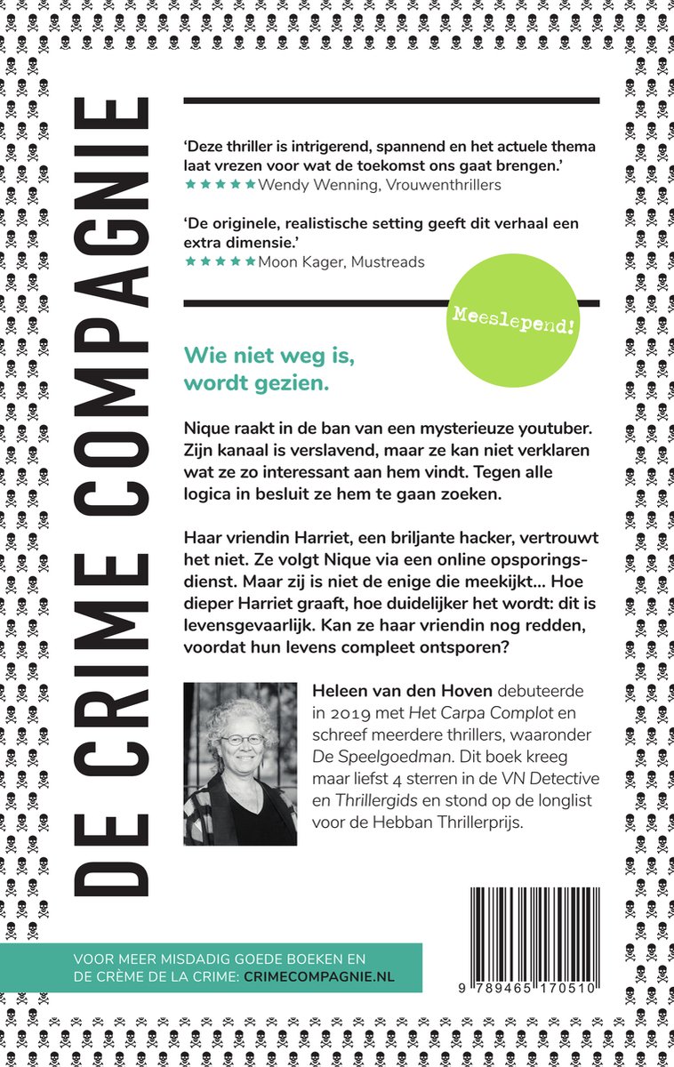 Ontspoord - back cover