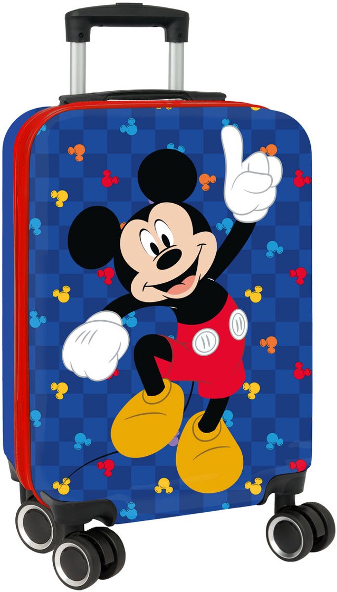 Rolkoffer Stitch GOOD DAY Blauw 20'' 20 L 34,5 x 55 x 20 cm