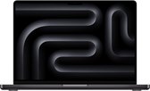 Bol.com Apple MacBook Pro 2024 142'' - M4 10 Core CPU 10 Core GPU 24GB RAM 1TB SSD Qwerty Space Zwart aanbieding