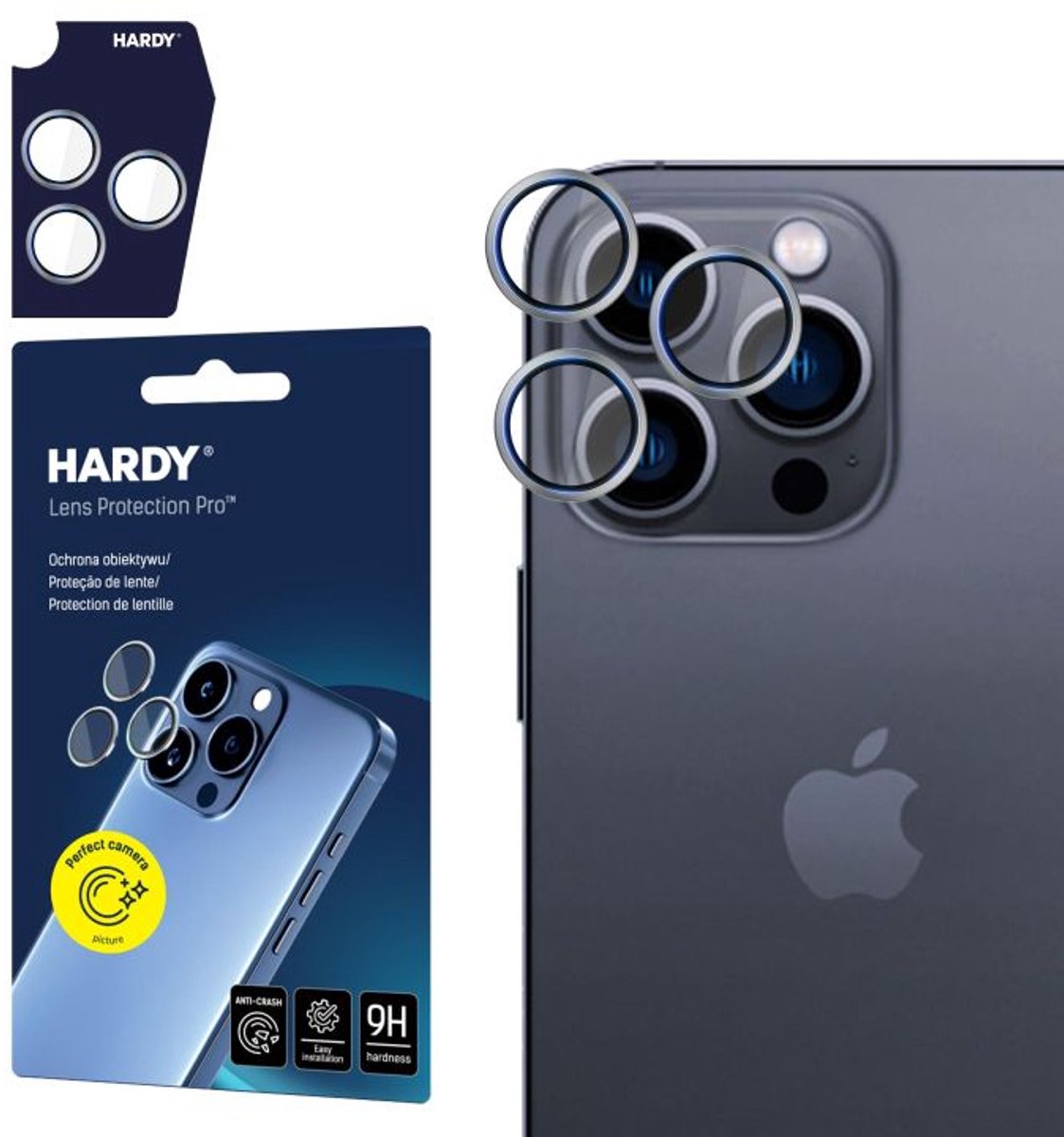 3MK Hardy Lens Protection Pro Cameralensbeschermer Apple 1 stuk(s)