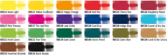 Javana Violet Batik Textile Dye - 70 ml de peinture tie dye