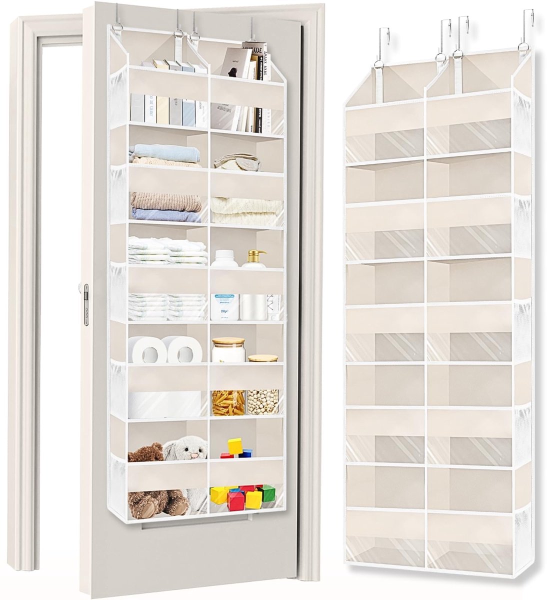 UNIQ Multifunctionele XL Organizer P110‑XL – Witte Make‑up & Accessoire Opberger