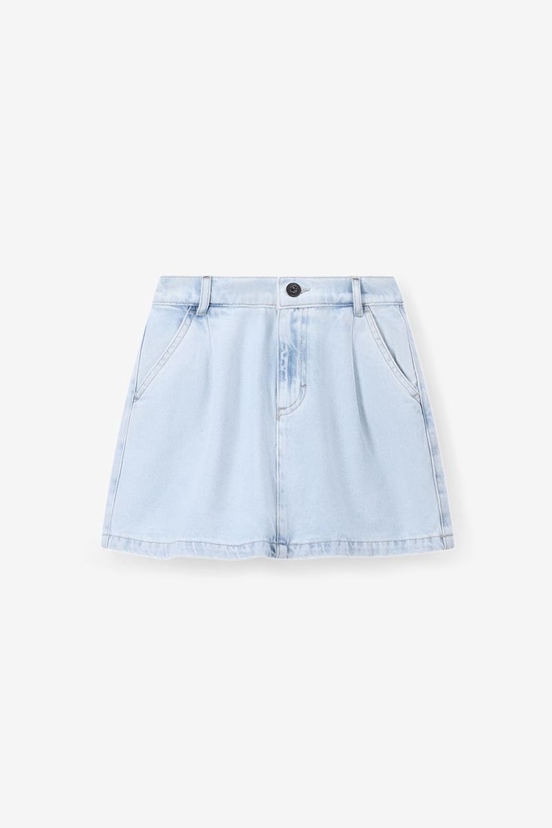 Sissy-Boy - Lichtblauwe denim rok