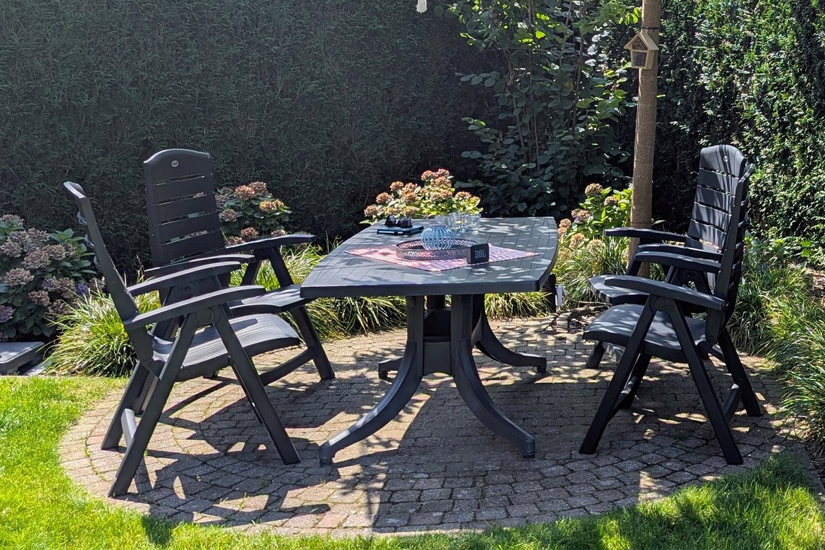Hartman Florion Recliner verstelbare tuinstoel - Royal Grey thumbnail 5