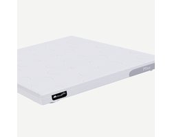 Cloudpillo Plus Topper 180x200 - Topdekmatras - Adaptive Support laag - 4-Seizoenen - Voorzien van Elastieken - Wasbare Hoes