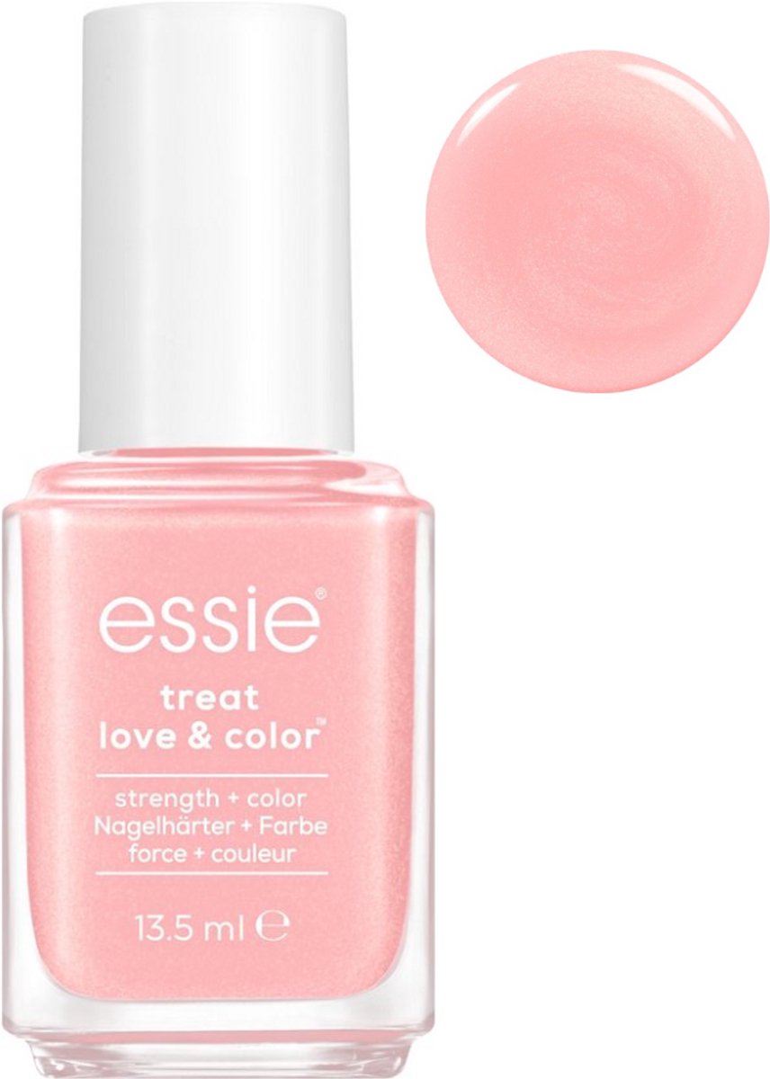essie - TREAT LOVE & COLOR™ - 8 loving hue - roze - nagelverharder met calcium & camellia-extract - 13,5 ml