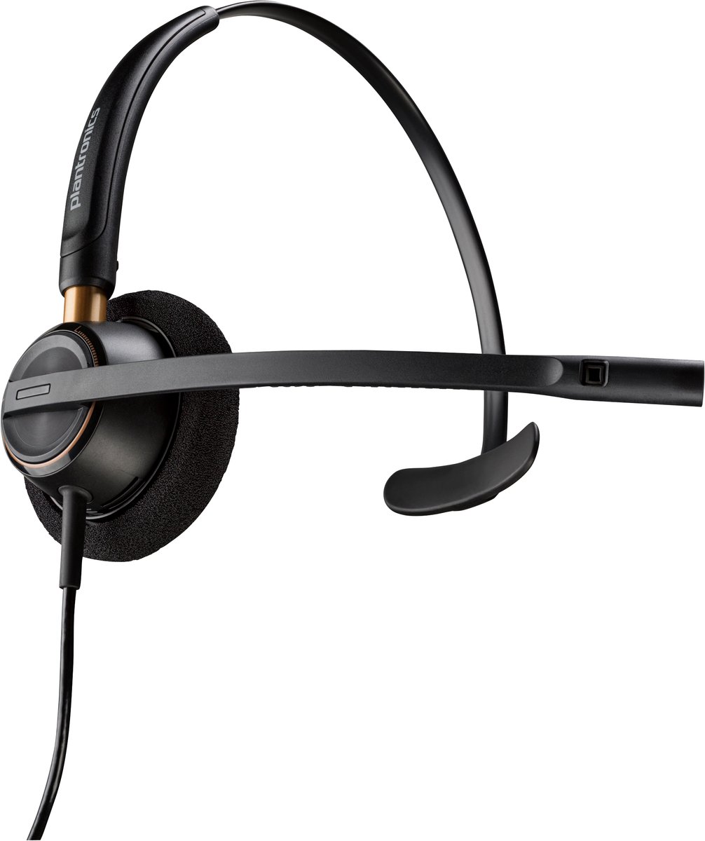 HP Poly Poly EncorePro 510D met Quick Disconnect Monoaural Digital Headset TAA