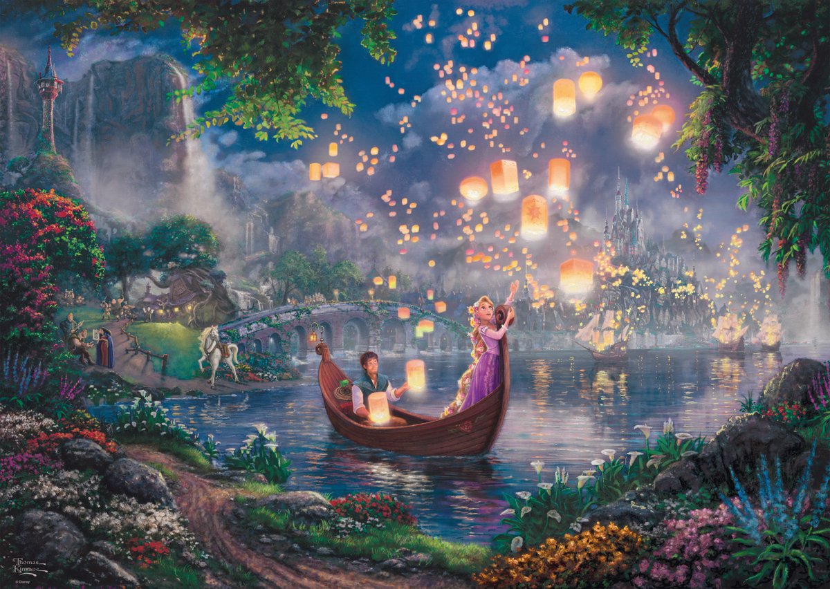 Schmidt Puzzel Disney Rapunzel - 1000 stukjes — afbeelding 2
