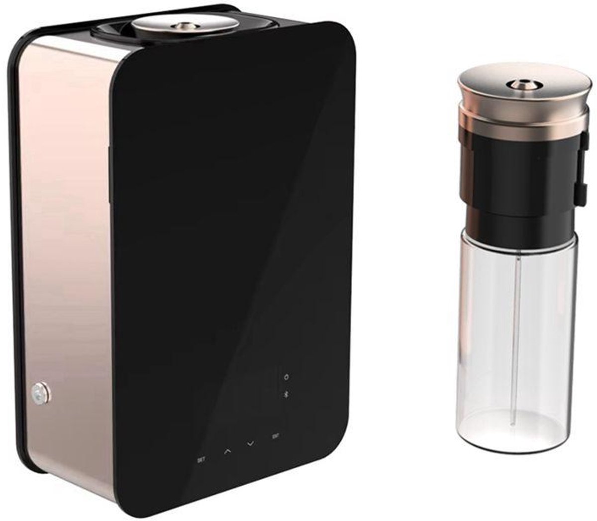 Ambiance Diffuser A311 + GRATIS 20 ml Geurolie– Luxe Geurverspreider met App-bediening | 180ml | Voor Ruimtes tot 360m³