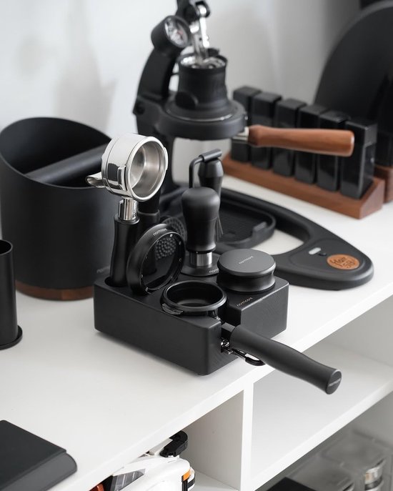 Normcore Barista Koffie Reinigingsborstel - Echt Amerikaans Walnoot Houten Handvat Espresso Cleaner - Koffie Bar Grinder Reiniging Tool