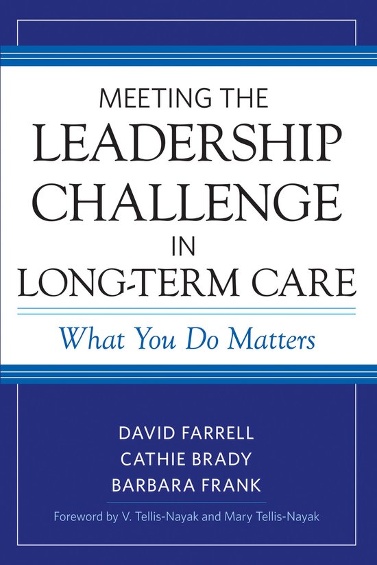 Meeting the Leadership Challenge in Long-Term Care - cover