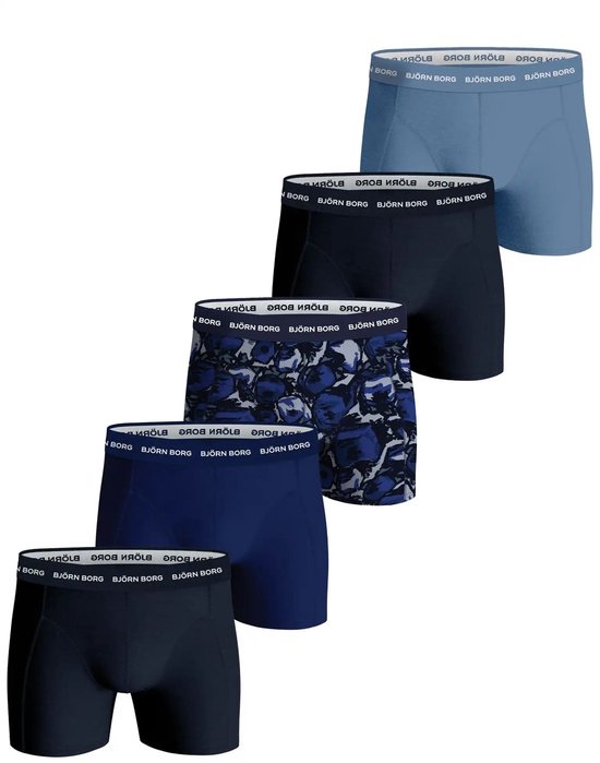Boxer en Cotton extensible Bjorn Borg Underwear 5p 10004237 MP002 Homme Taille - M