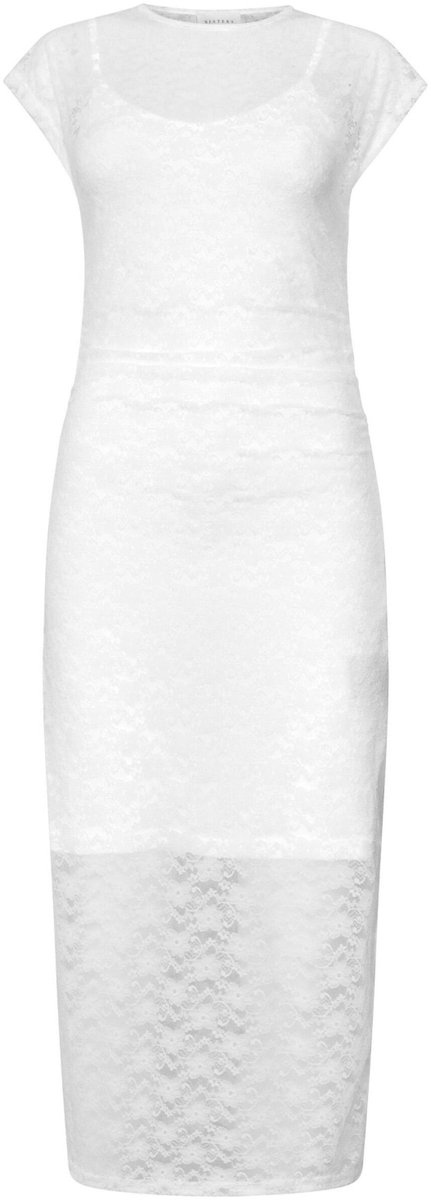 SisterS point Jurk Vupa Dr 18545 Cream Dames Maat - L