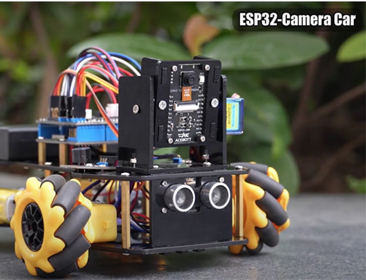 ACEBOTT QD002 ESP32 Cam Extension Pack – Camera Module voor QD001 Smart Car