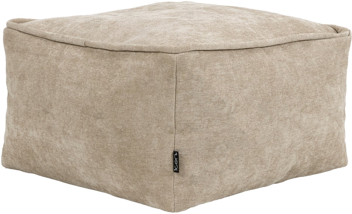icon - Amara Poef - Zitzak Poefje - Chenille - Beige