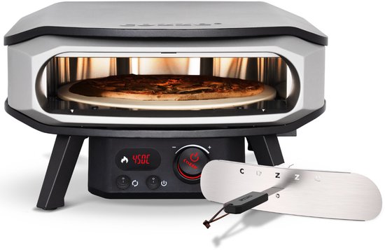 Cozze® Premium Rotate Elektrische Pizza oven 17” - Roterende Pizzasteen - Tot 450°C - Voor Pizza’s tot 42 cm - Elektrische Pizza Oven 230V — afbeelding 4